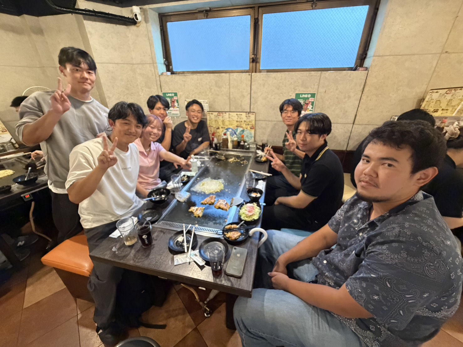 確定新歓の様子 1